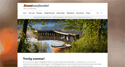 Desktop Screenshot of konstsamfundet.fi